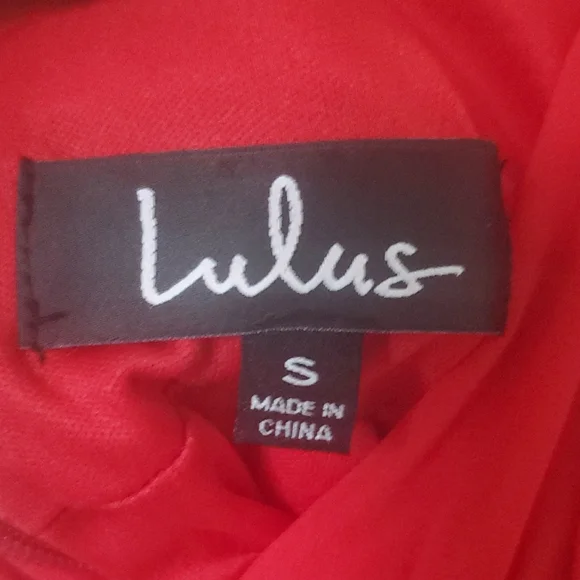 Lulu's Vibrant Red Maxi Dress - Picture 6 of 7